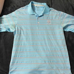 Adidas climacool short sleeve golf polo shirt. Med